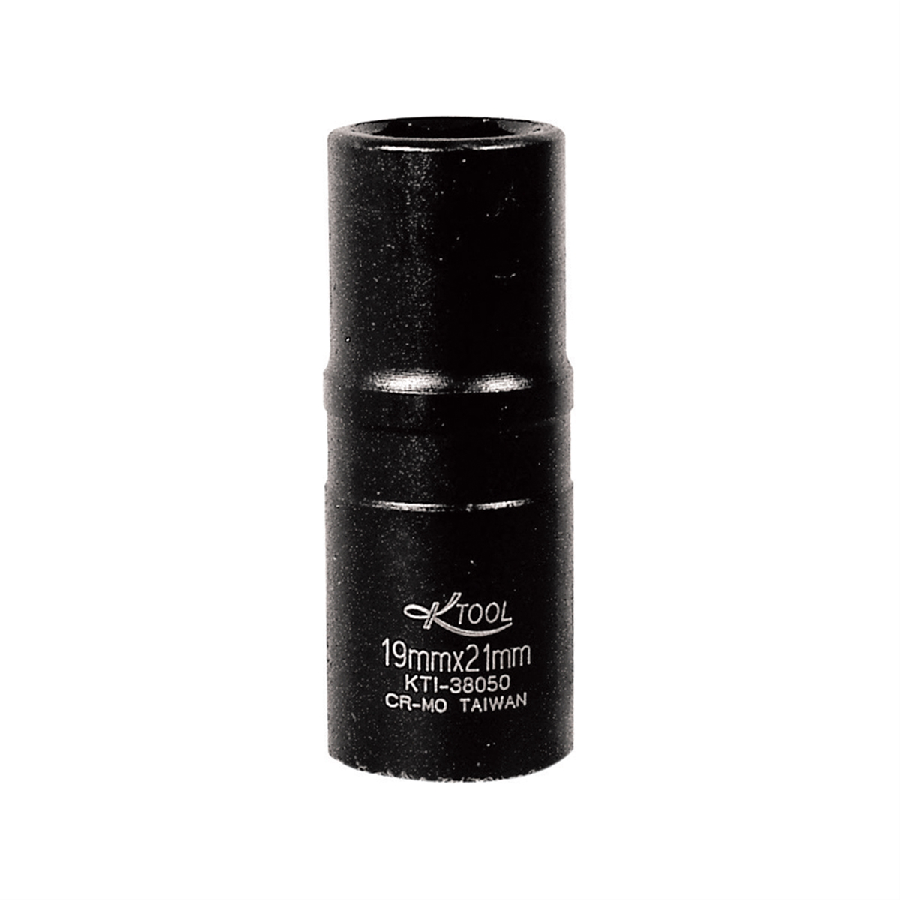 Flip Impact Socket - 1/2 In Dr 6 Pt - 19mm x 21mm