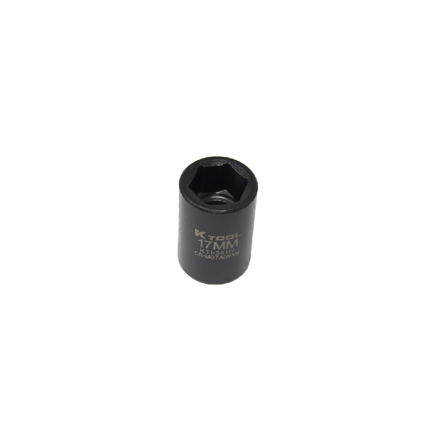 Standard Impact Socket - 1/2 In Dr 6 Pt - 17mm