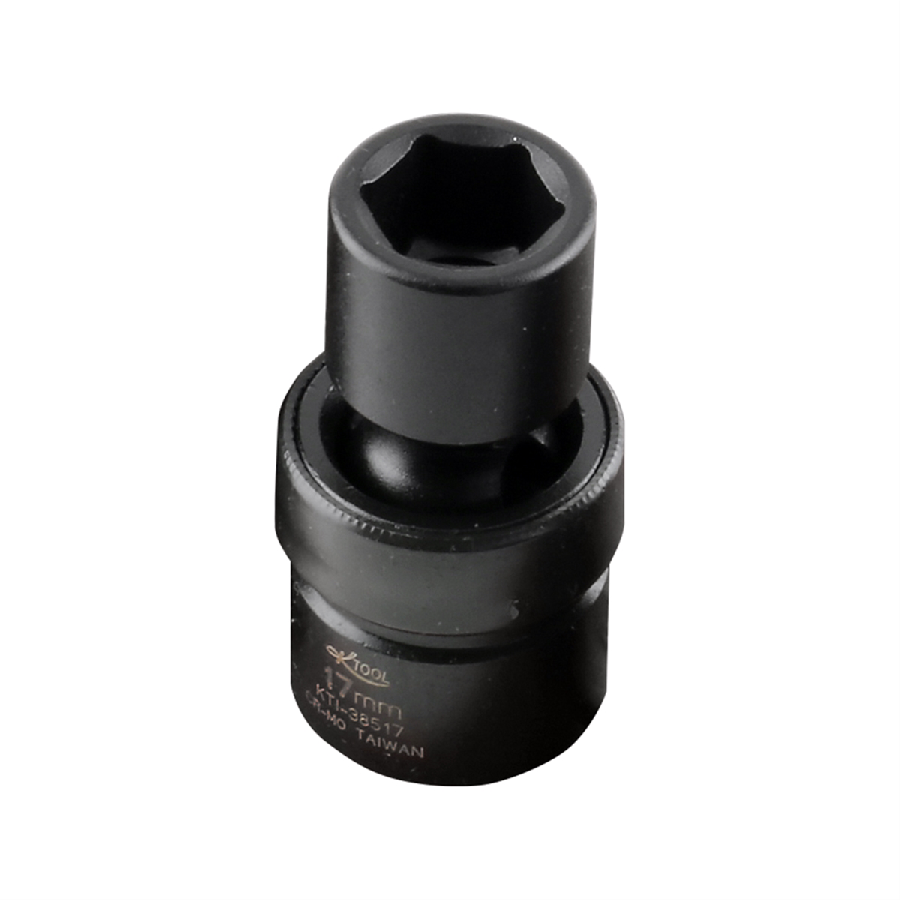 Standard Flex Impact Socket - 1/2 In Dr 6 Pt - 17mm