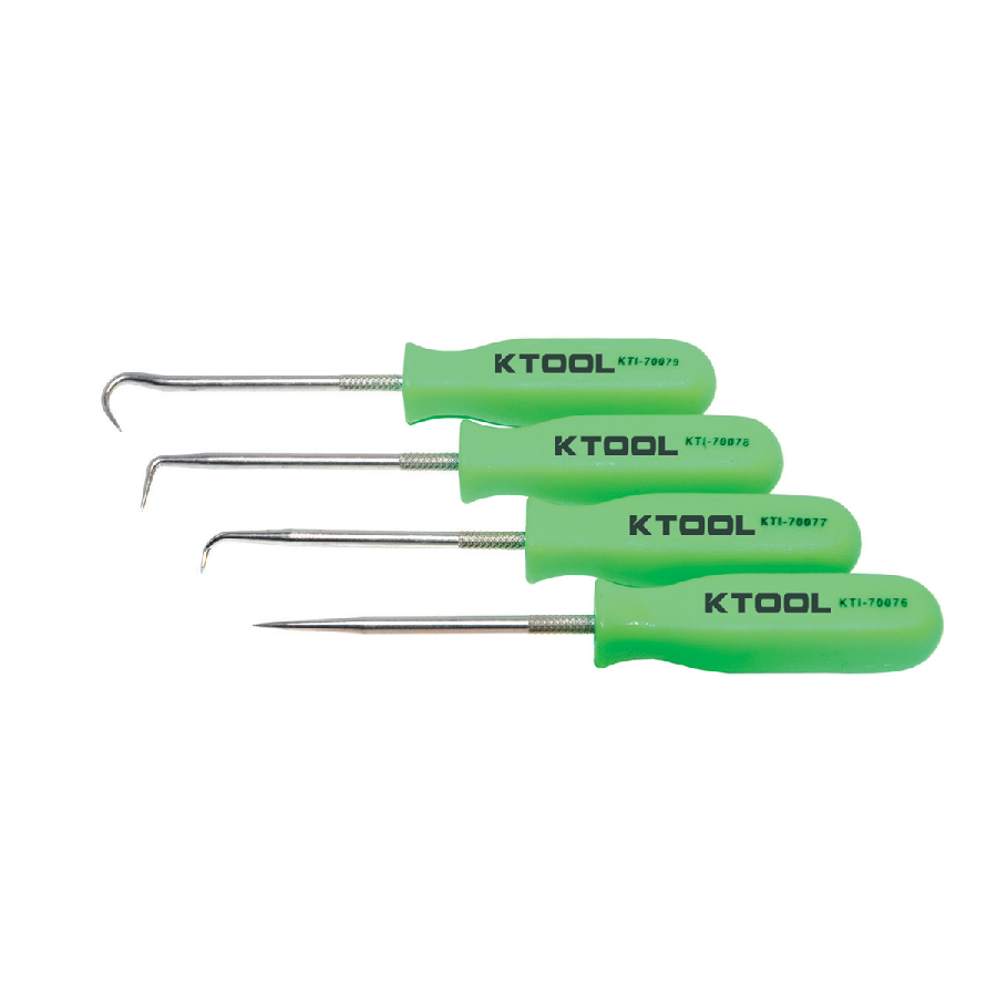 Neon Green Pick Set - 4 Piece