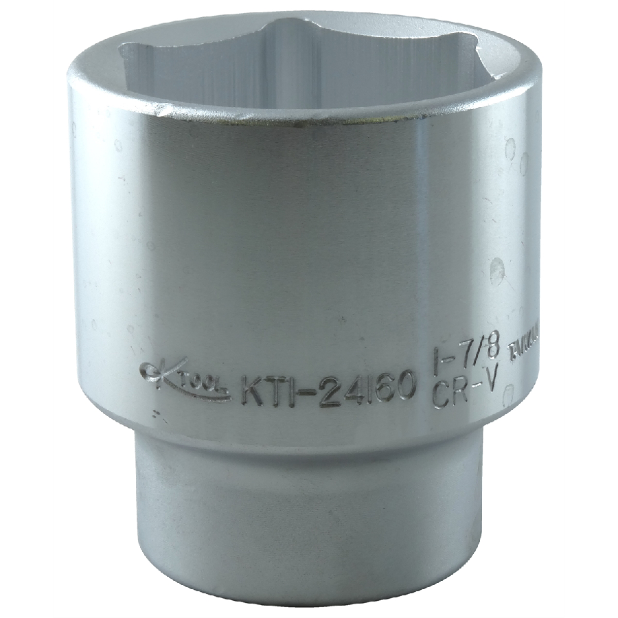 3/4 In Dr 6-Pt Std Short Socket - 1-7/8 In