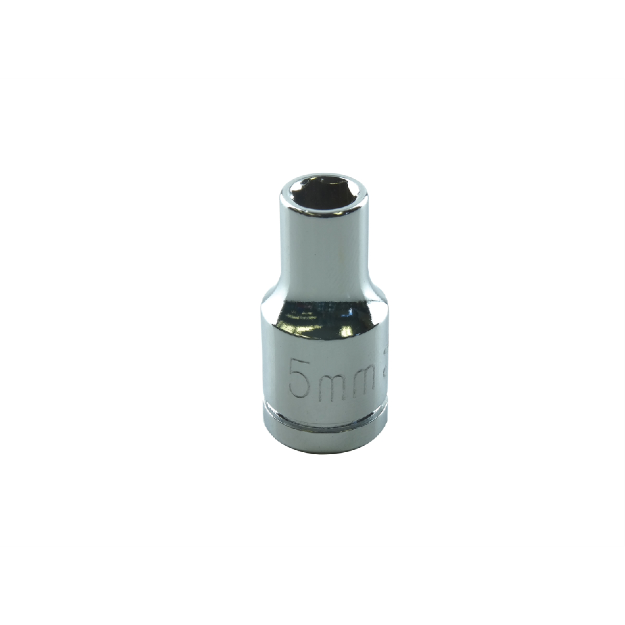 Standard Short Socket - 1/4 In Dr 6 Pt - 5mm