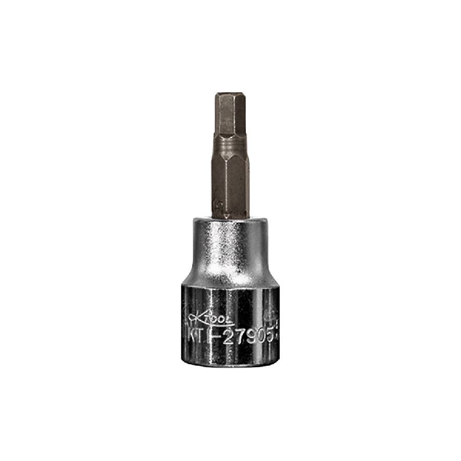 Metric Hex Bit Socket - 3/8 In Drive - 5mm