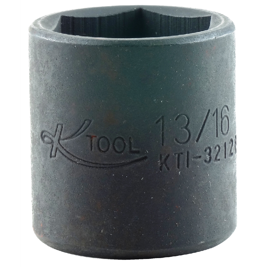 Standard Impact Socket - 3/8 In Dr 6 Pt - 13/16 In