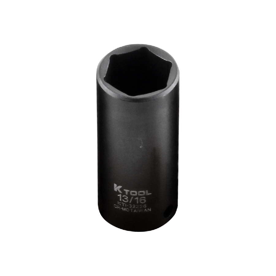 Deep Impact Socket - 3/8 In Dr 6 Pt - 13/16 In