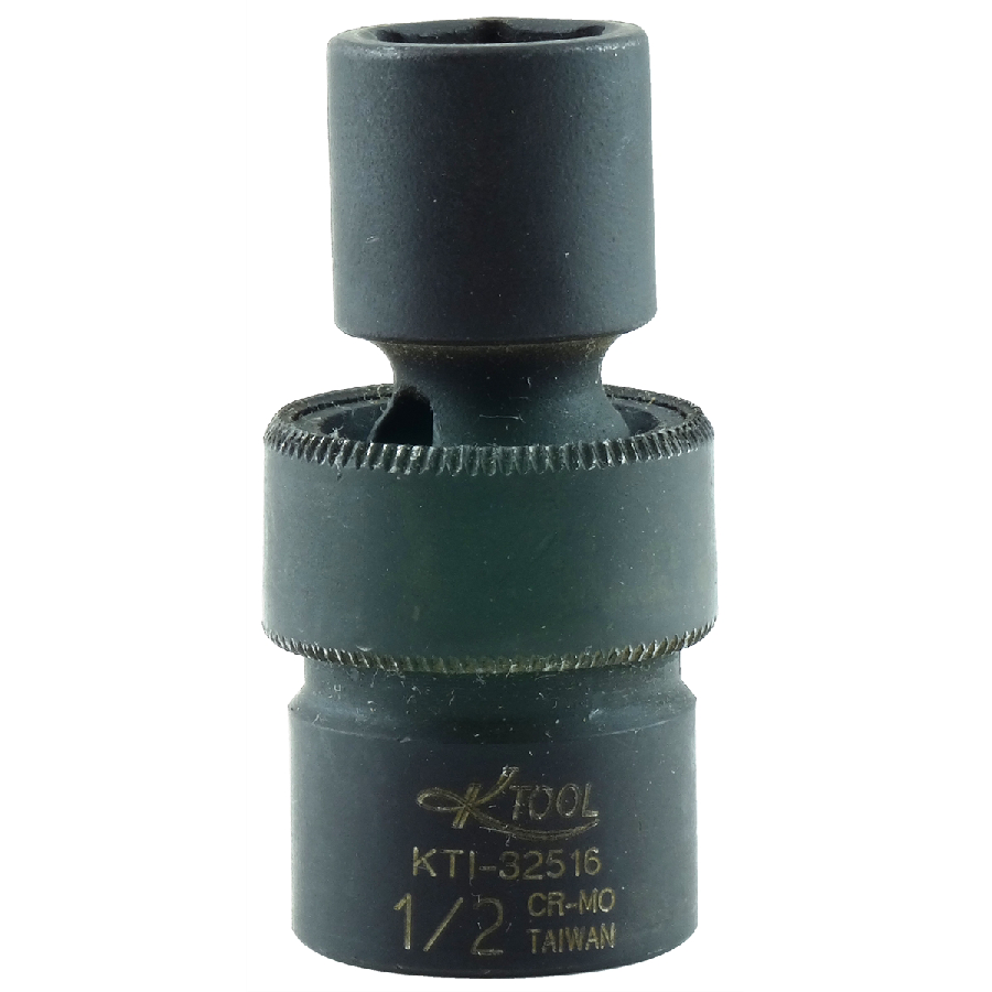 Shallow Flex Impact Socket - 3/8 In Dr 6 Pt - 1/2 In