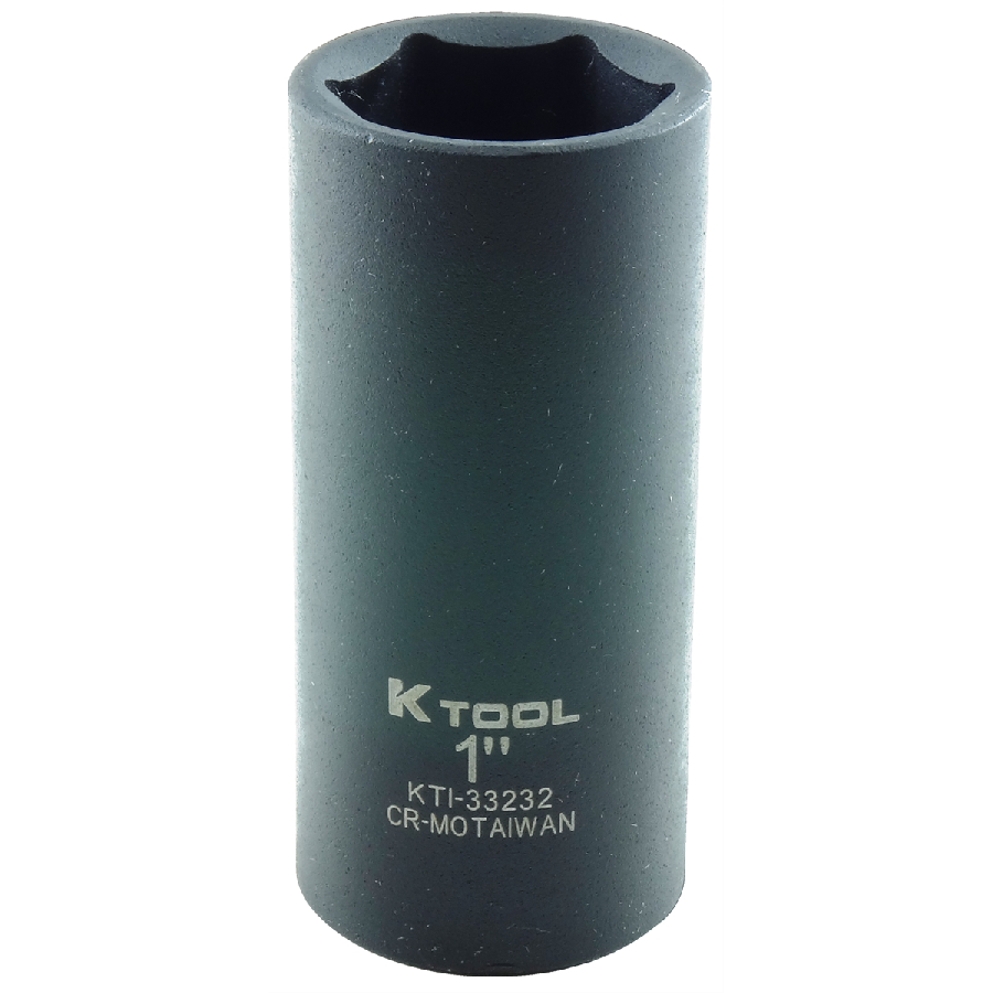 Deep Impact Socket - 1/2 In Dr 6 Pt - 1 In