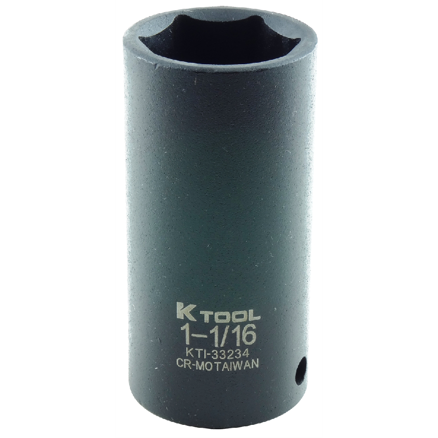 Deep Impact Socket - 1/2 In Dr 6 Pt - 1-1/16 In