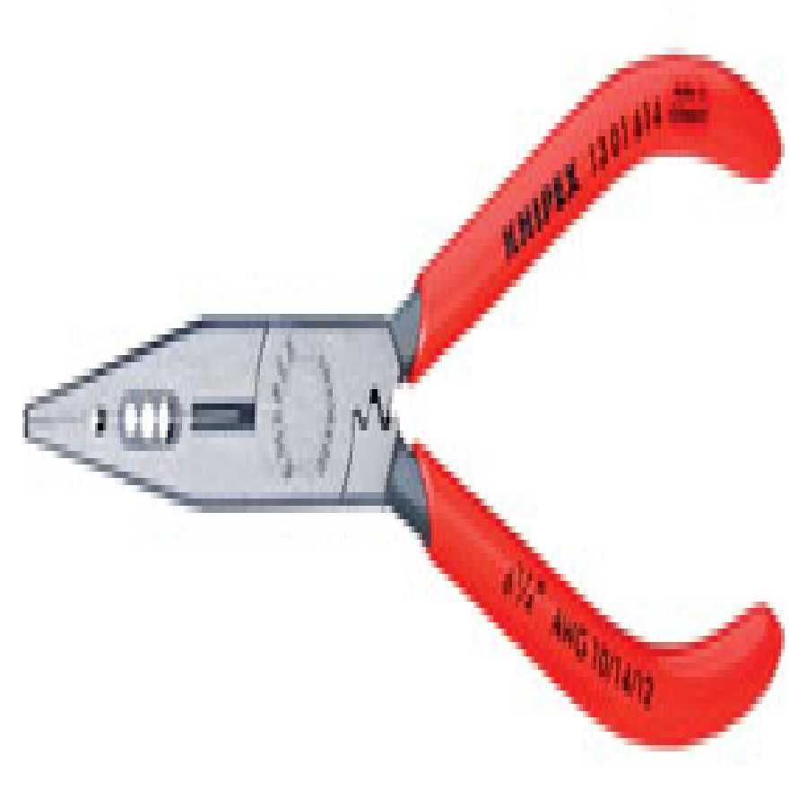 1301-6.1/4 Electrician Pliers - Stripper / Cutter 13 01 614 - 6-