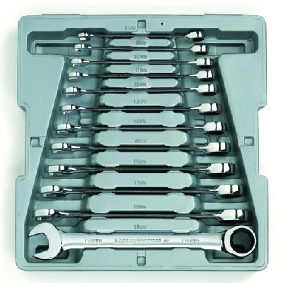 Metric Gearwrench Set - 12-Pc