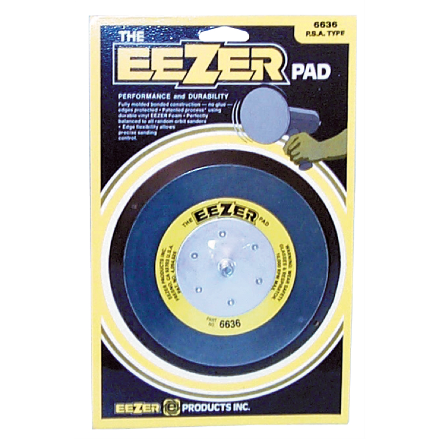 Round Sanding Pads - 6 In - Epoxy Fiberglass - PSA