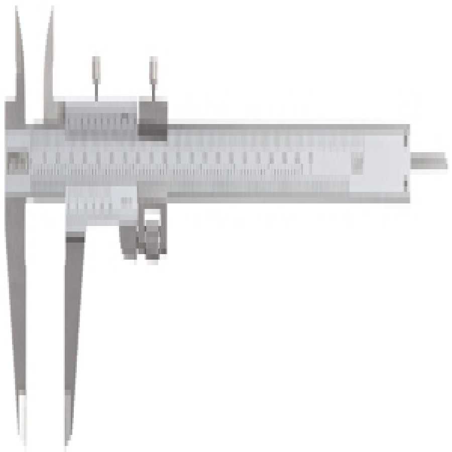 Vernier Caliper w/ Fine Adjustment 0 - 8 In