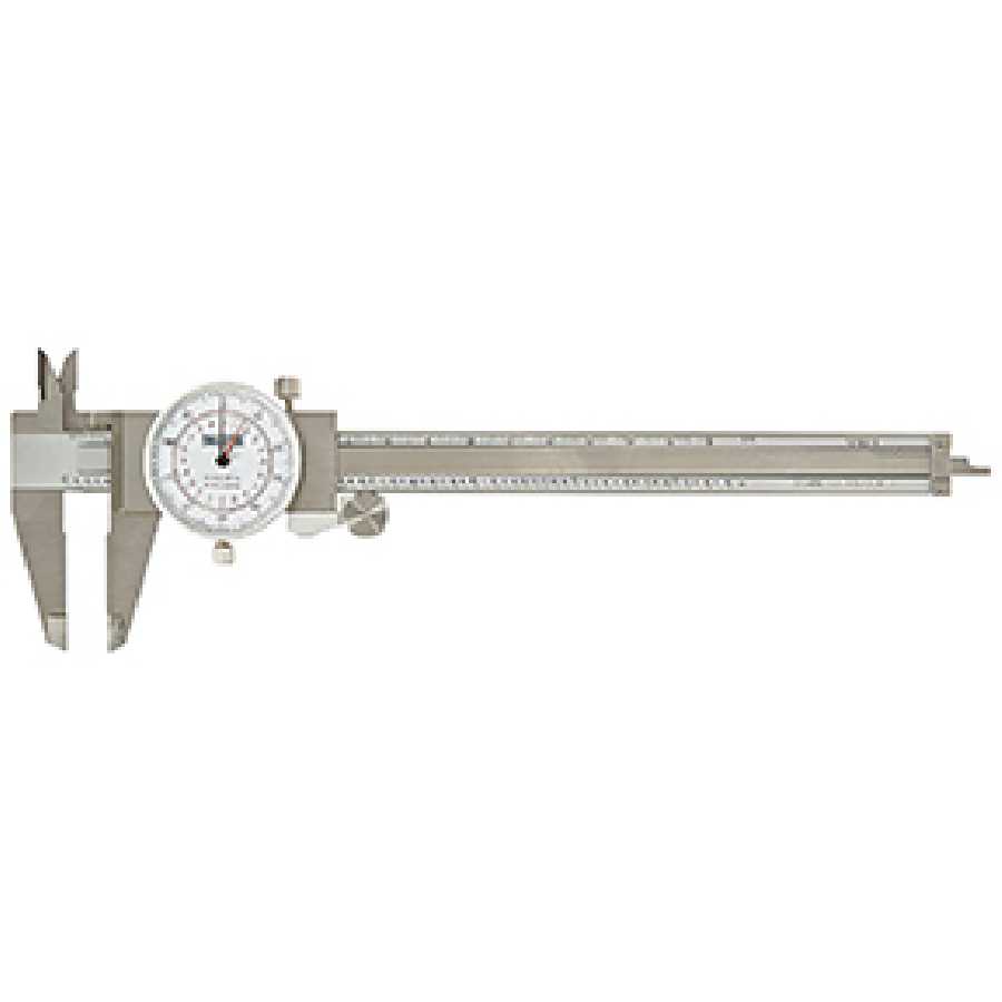 Inch/Metric Dial Caliper 6 In/150mm