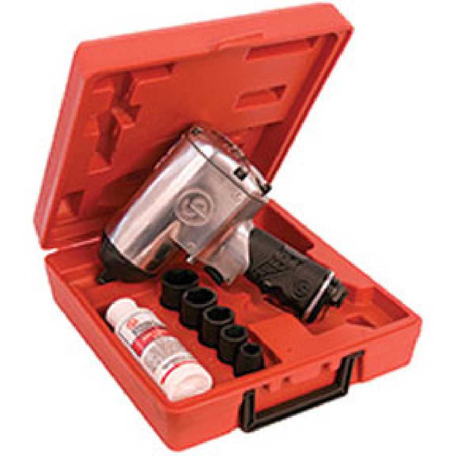 1/2 In Drive air Impact Wrench Kit CPT749K w/Sockets