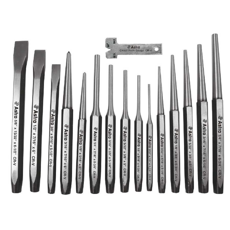 Punch & Chisel Set AST1600 - 16-Pc