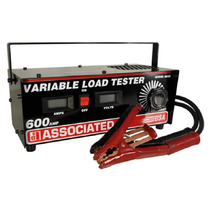 0 - 600 Amp Load Tester - 6/12Volt - Digital