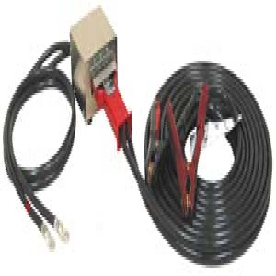 Plug-In Cable - 25Ft, 1 AWG, 800 Amp Clamps