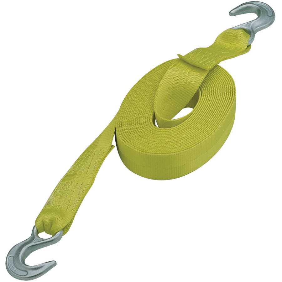 Emergency Tow Strap - 15 Ft