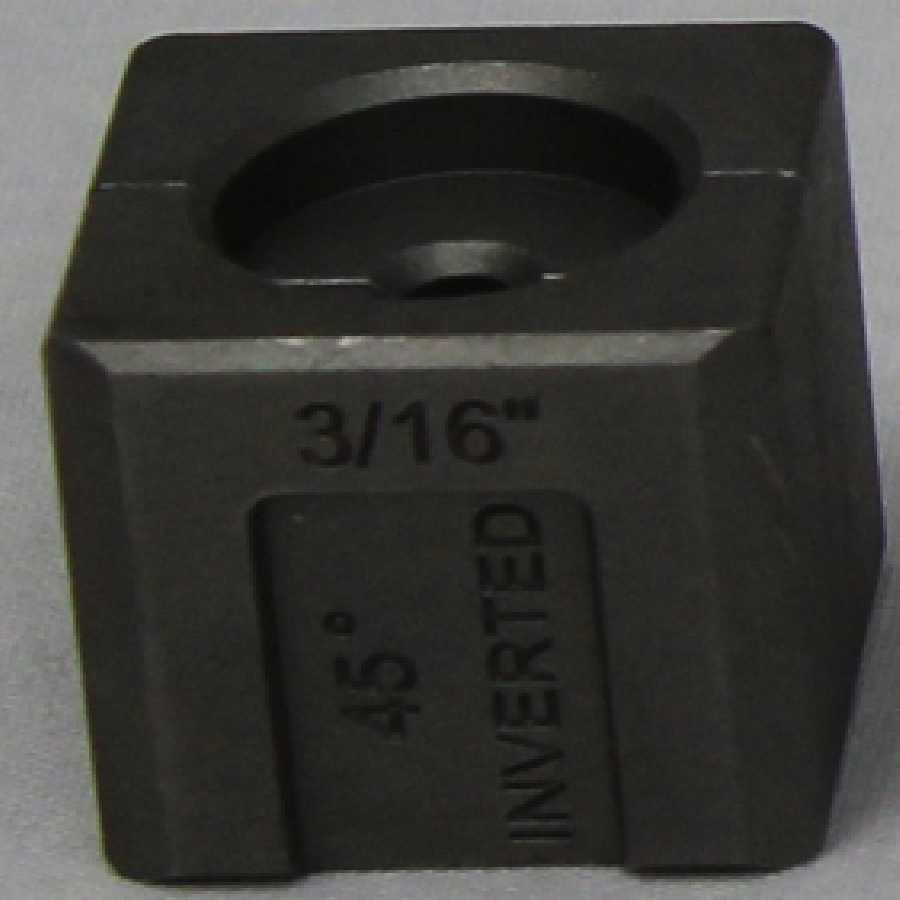 45 degree & Double Flaring Screw-on Adapter - 3/16 In Die Set