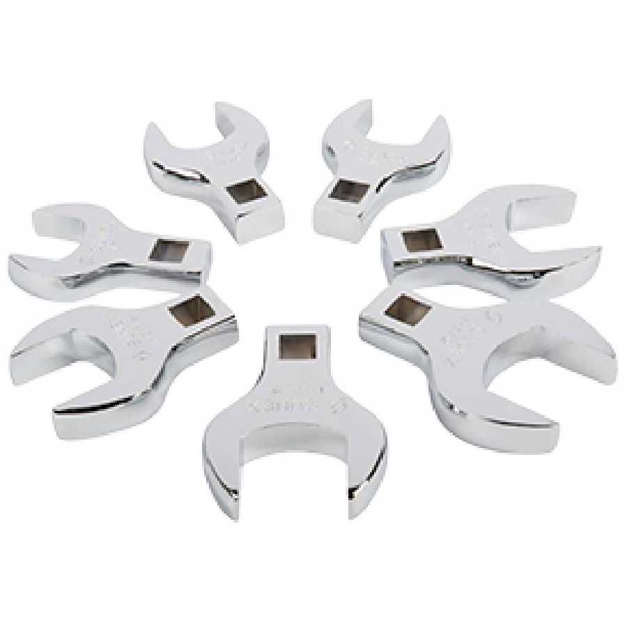 1/2 In Dr SAE Jumbo Crowfoot Wrench Set - 7-Pc 1/2 In Dr SAE Jumbo Crowfoot Wrench Set - 7-Pc