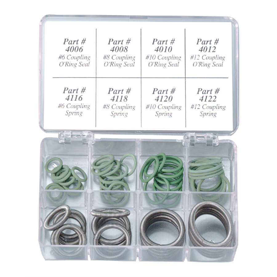 FJC | 4290 | Ford Spring Lock O-Ring Repair Kit - 60-Piece Green HNBR