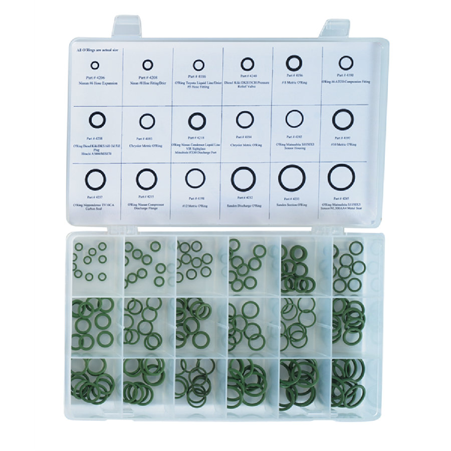 Metric O-Ring Kit - 180-Pc