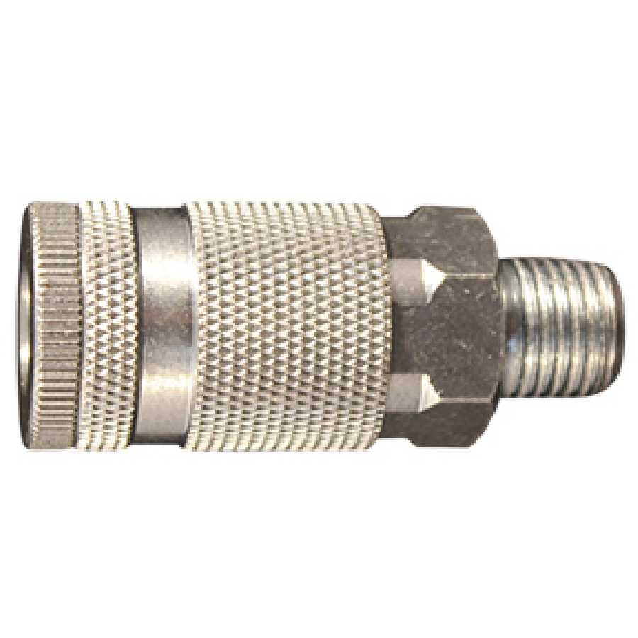 D-Style Coupler 1/4 In NPT Male