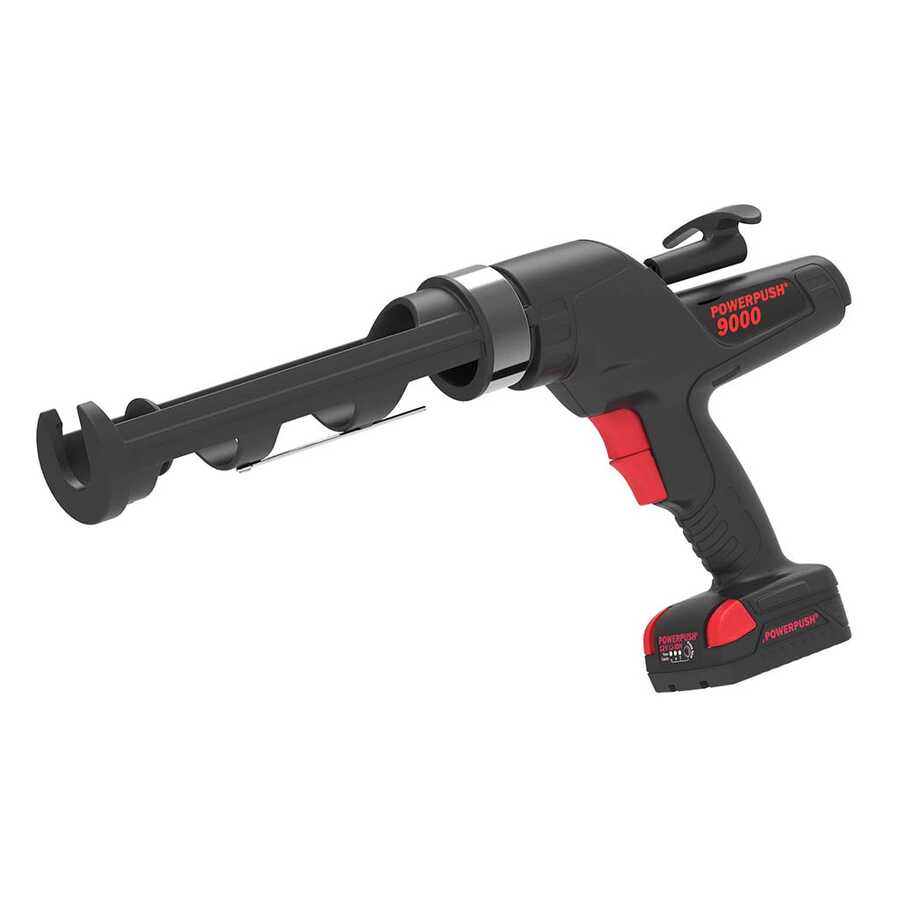 Powerpush by Meritool - PowerPush 9000-600 600ml sausage caulking gun ...