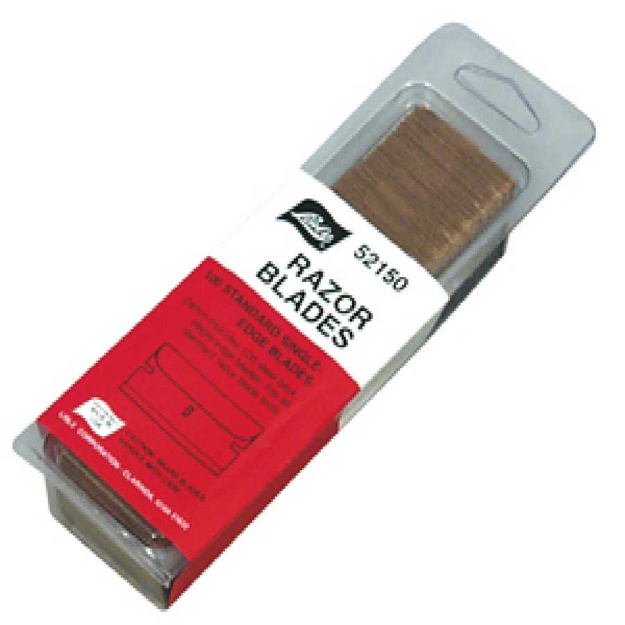 Razor Blades - 100 Pack