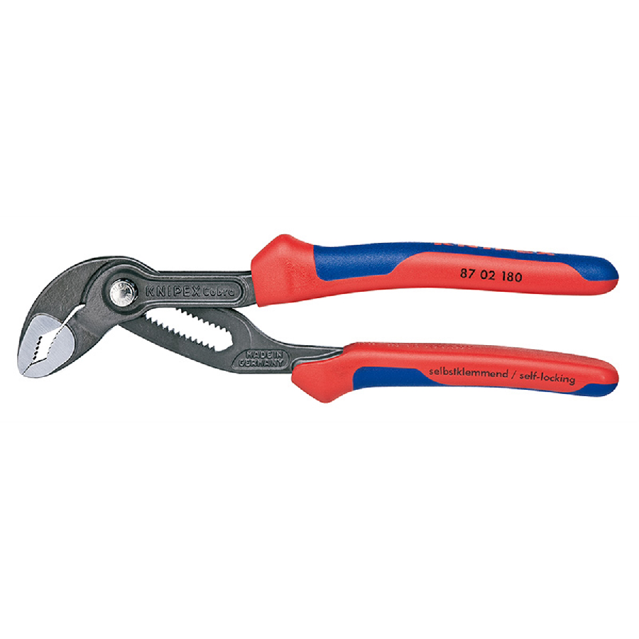 8702-7 Cobra Water Pump Pliers 87 02 180 Comfort Handle 7 In