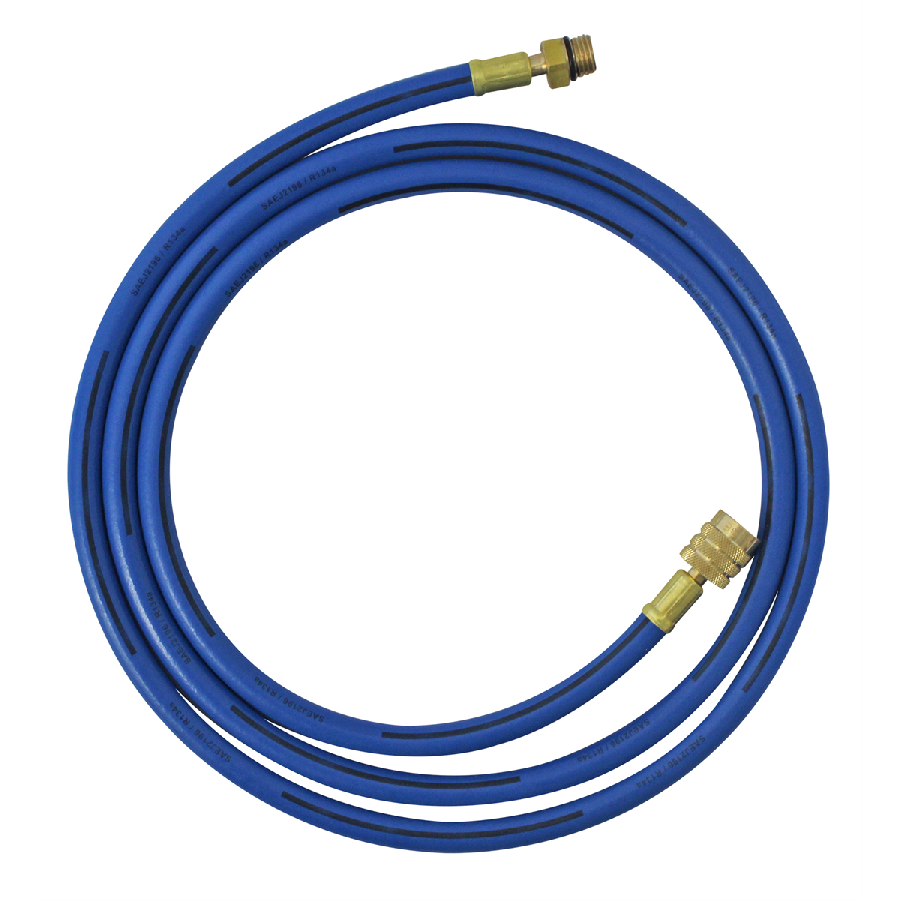 R134a Hose - Blue 14mm-M x 1/2 In ACME-F - 36 In