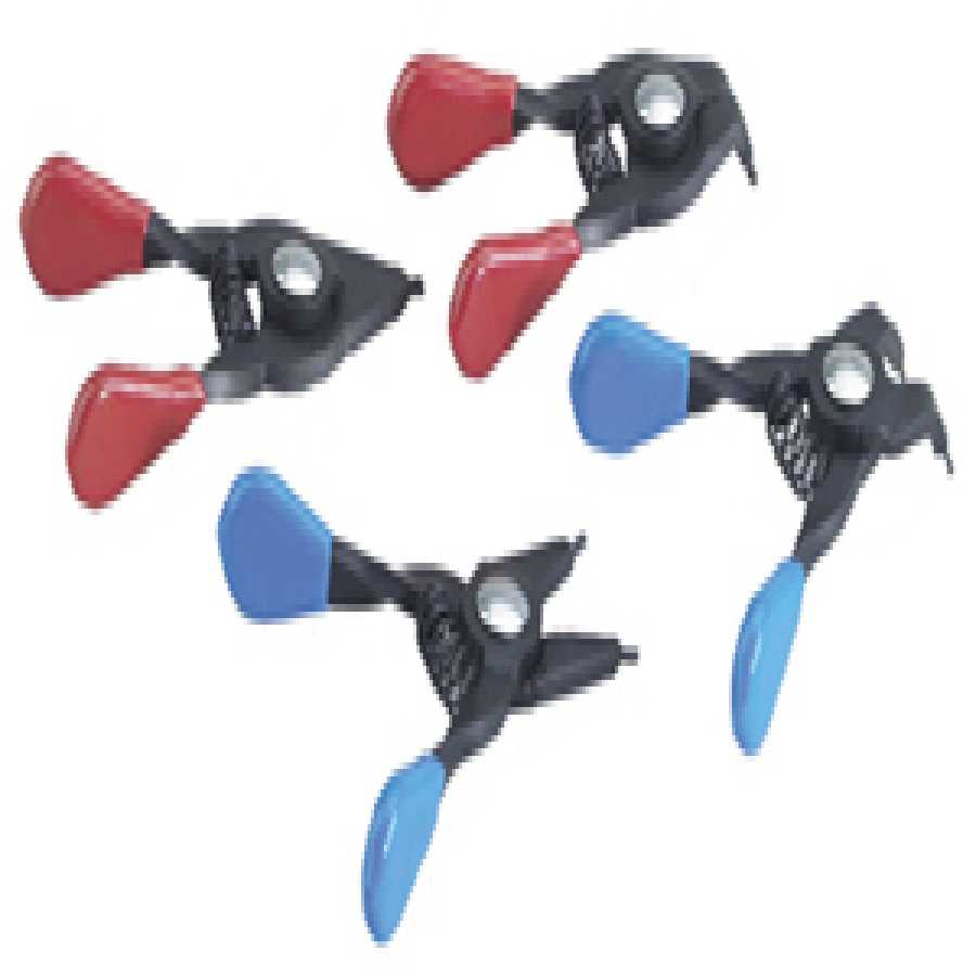 Mini Snap Ring Pliers Set - 4-Pc