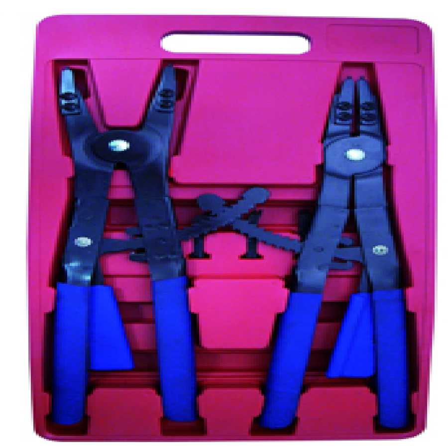 16 In Snap Ring Circlip Pliers Set - 2-Pc