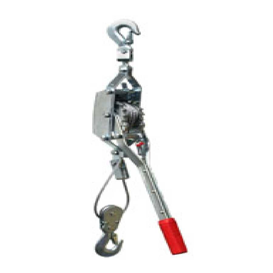 2 Ton Come-A-Long Puller Winch - Dual Ratchet - 6 Ft