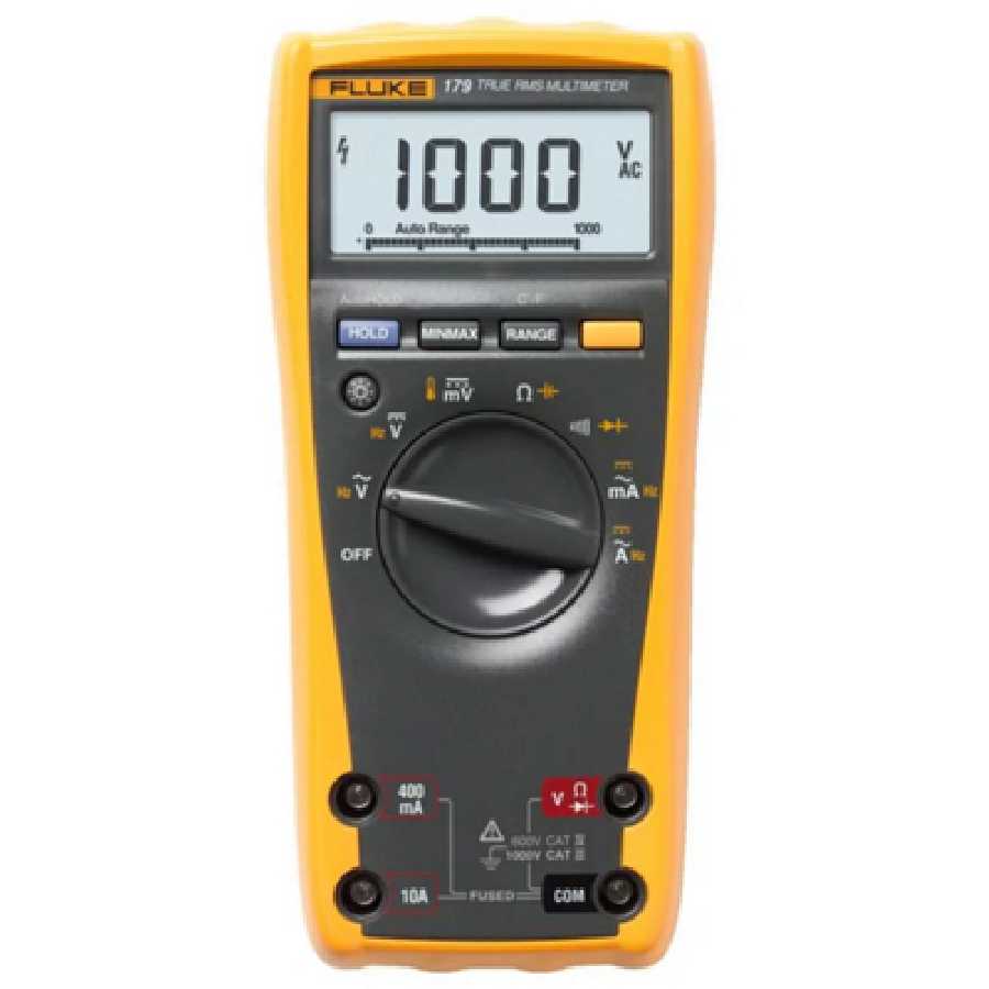 True-rms Digital Multimeter with Temperature