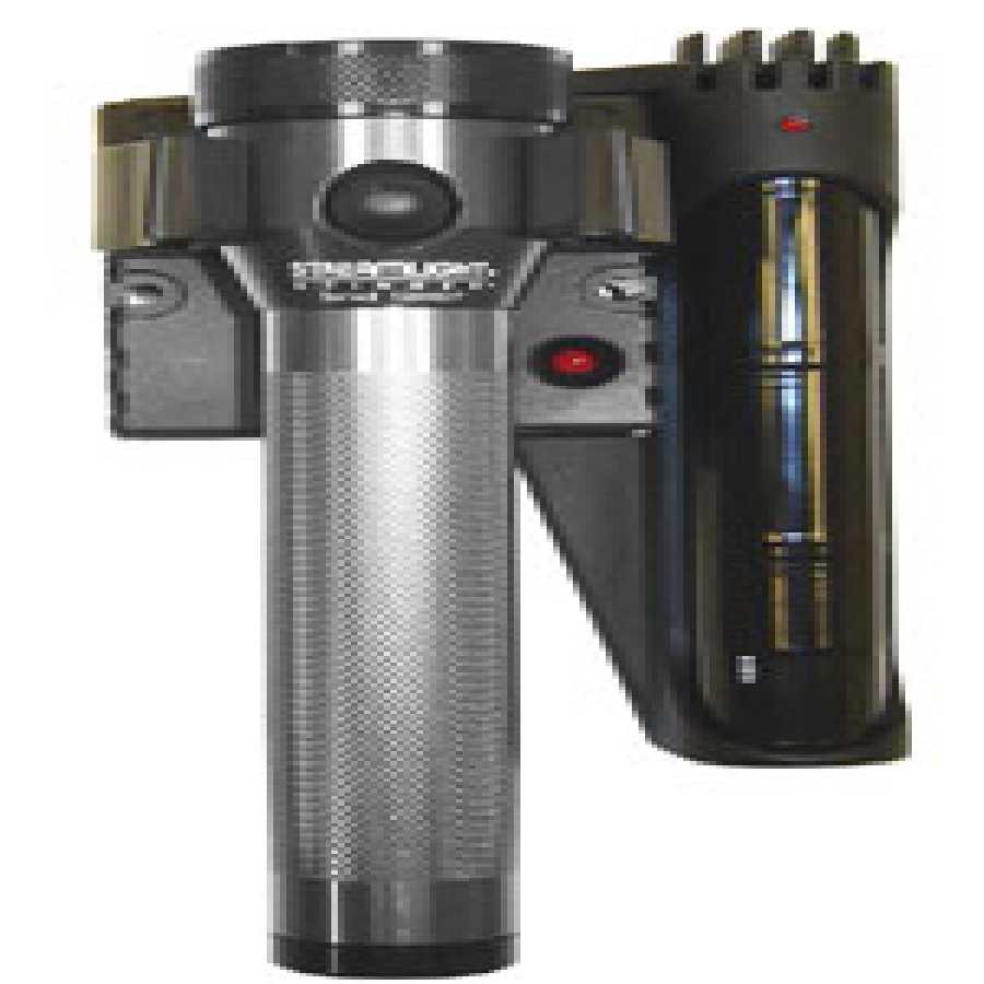 Stinger Titanium Rechargeable Flashlight w/ AC/DC & Piggy Back