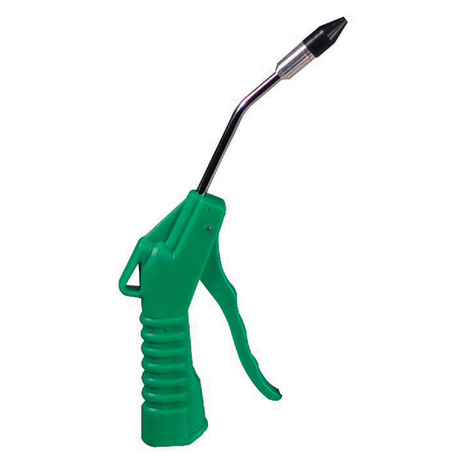 Air Blow Gun - Variable Flow w/ Removable Rubber Tip - 4 In