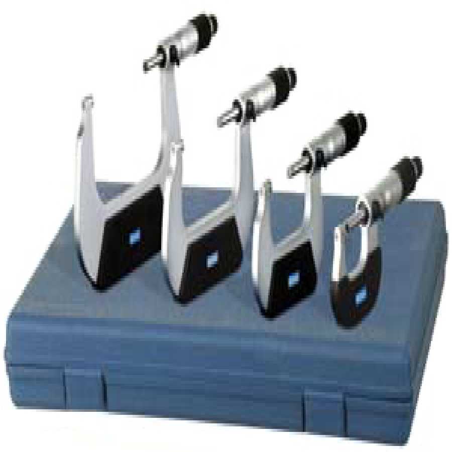 Outside Micrometer Set - 0-4 In