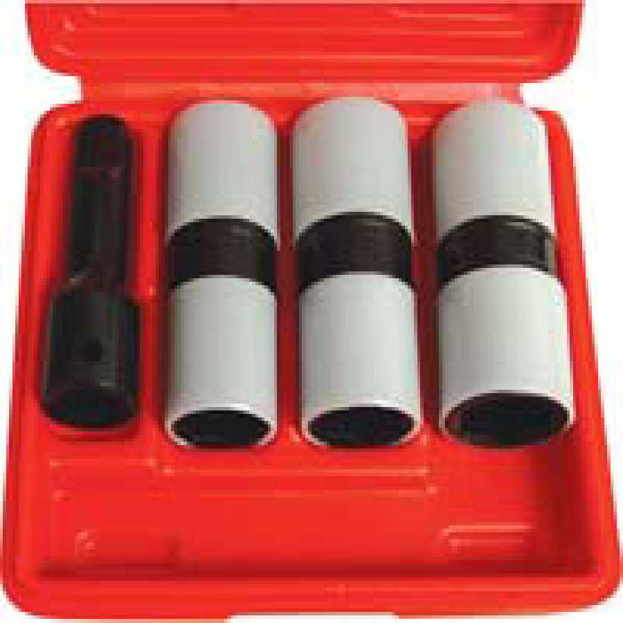 1/2 In Dr Thin Wall Flip Impact Socket Set