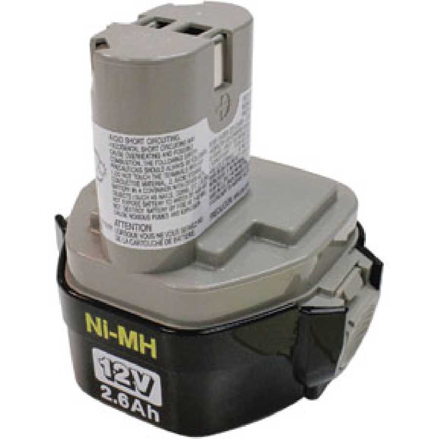 Nickel-Metal Hydride (Ni-MH) Battery 1234 - 12V (2.6 Ah