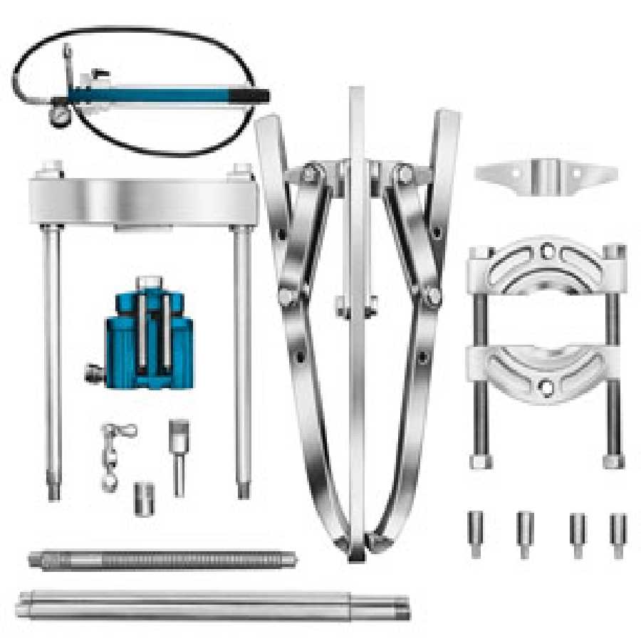 Hydraulic Puller Set - 50-Ton Capacity