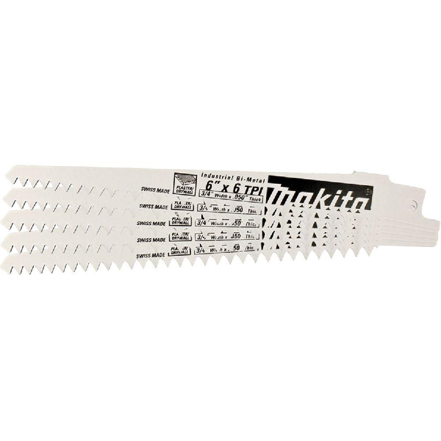 Recipro Saw Blade - 10T x 6 In - 5/Pk