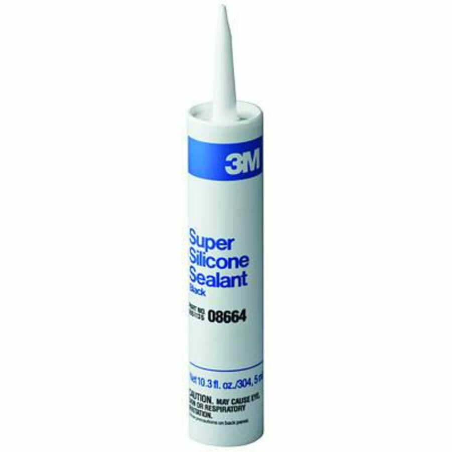 Super Silicone Seal 08664 - Black - 1/10 Gal Cartridge