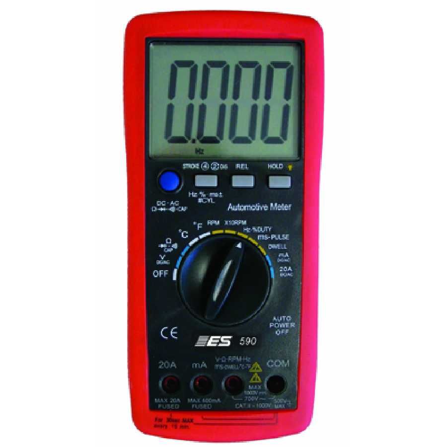 Professional Automotive DMM Meter