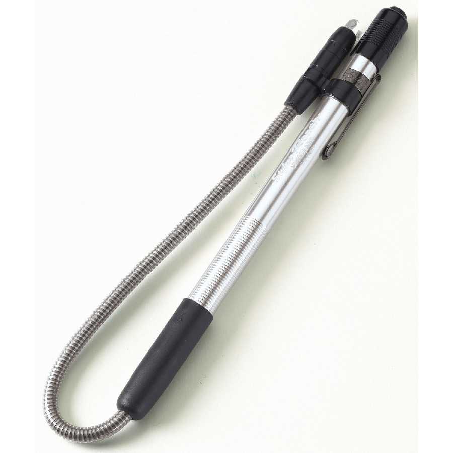 Stylus ReachT Silver Flashlight w White LED