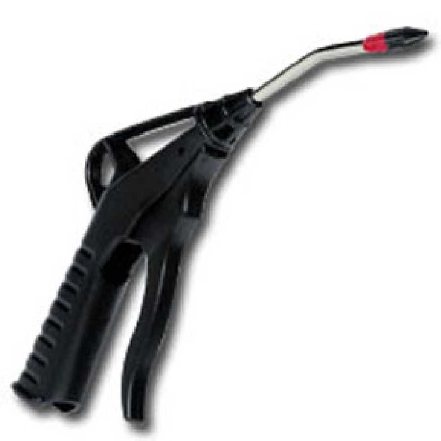 4 Inch Full Flow Air Blow Gun w/ 1/2 In Rubber Tip