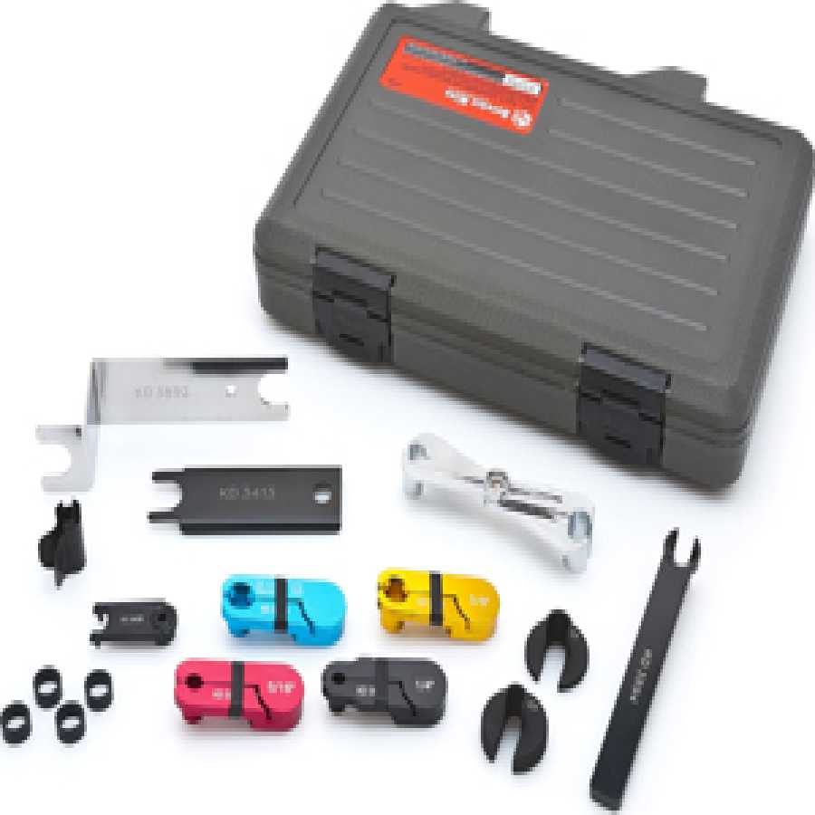 Fuel & Transmission Line Disconnect Tool Kit - 12-Pc