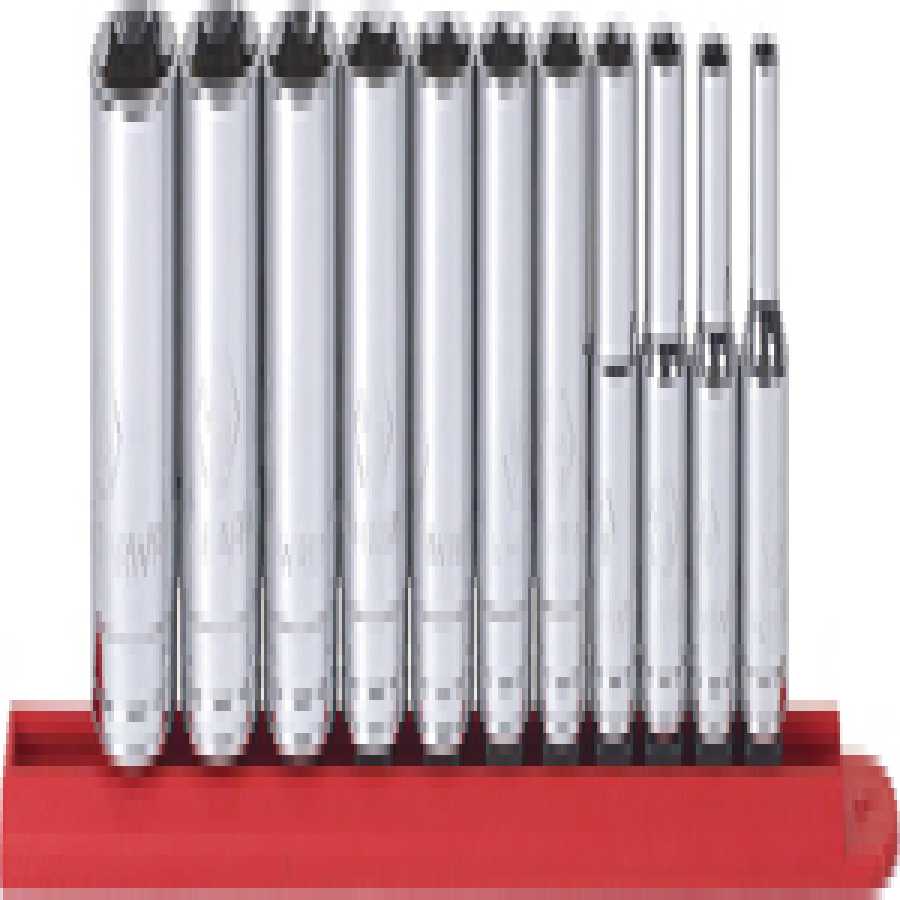 11 Piece 3/8" Drive 6 Point Deep SAE Socket Set