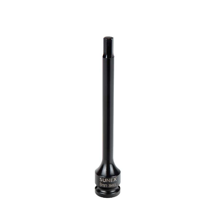 1/2 In Dr Metric Impact Hex Socket - 8mm