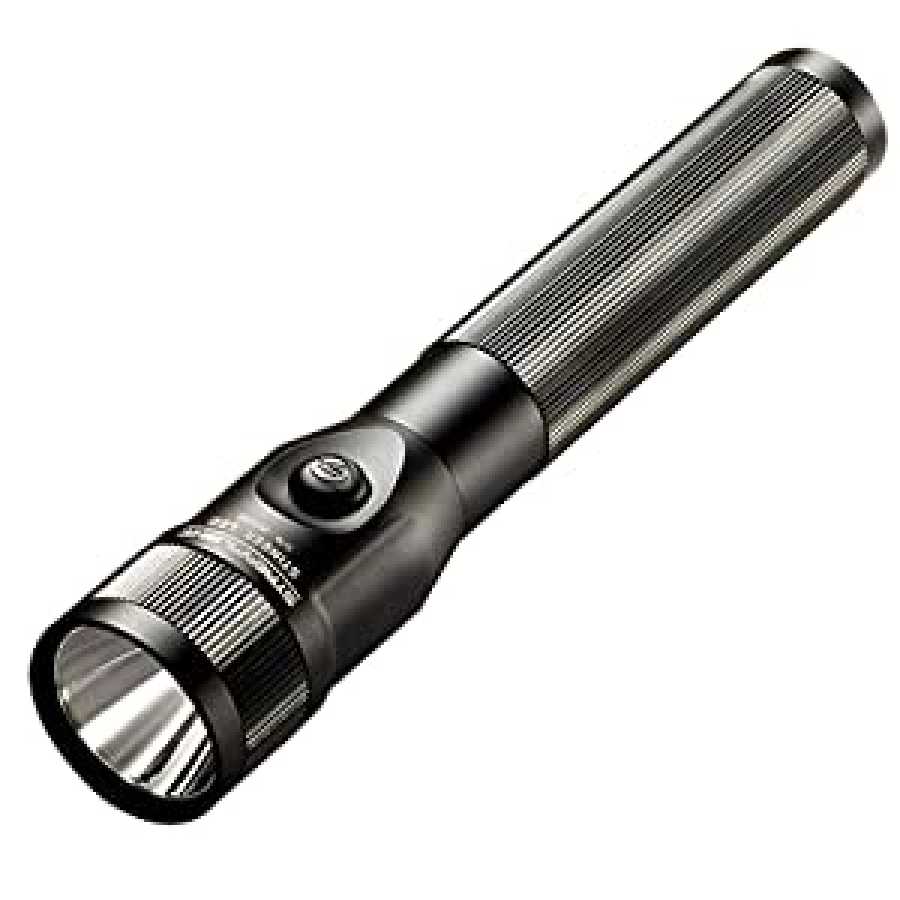 Stinger LED Rechargeable Flashlight w/ AC/DC Cords & 2 Holders